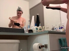 茶髪の, Hd, ティーン, オッパイの