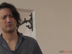 Rubia, Morena, Tacones, Besar, Latina, Lesbiana, Lamidas, Mojado