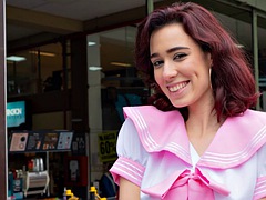 Grosse titten, Hardcore, Latina, Lecken, Öffentlich, Schüchtern, Jungendliche (18+), Titten