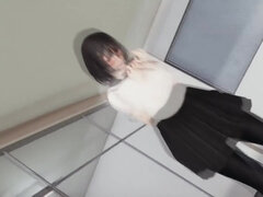 3d, 素人, デカ尻, デカパイ, ハードコア, ユニフォーム