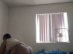 Hotwife cheats on her husband with a hung black stud as he films