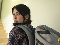 Faux hostel - the hot teacher and the innocent student total movie