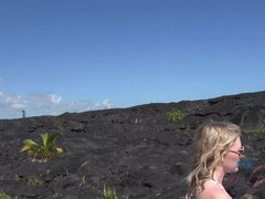 Fingern, Flashen, Freundin, Handjob, Masturbation, Im freien, Pov, Öffentlich