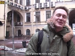 デカパイ, 茶髪の, 顔射, お金, 三人