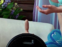 茶髪の, オナニー, ティーン, おもちゃ