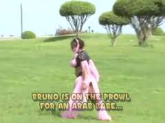 アラブ, 巨大, ポルノスター