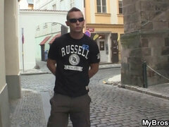 デカチン, ブロンド, フェラチオ, 兄弟, 捕まる, ヨーロピアン, 剃毛, ティーン