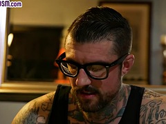 Trapped kinky bdsm big tits milf seduced dude