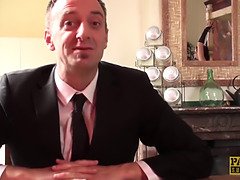 アナル, 緊縛, デカチン, イギリス人, 服従, ヨーロピアン, 陵辱, 赤毛