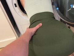 Stepson Fucks Stepmom While Shes Stuck In Washing Machine