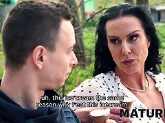 Texas Patti seduces and fucks Nikki Nuttz in a hot mature video