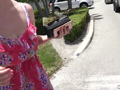 Leie, Grosse titten, Blasen, Vollbusig, Behaart, Lecken, Im freien, Öffentlich