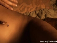 Flirtatious India's brunette smut
