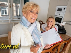 Blondine, Füsse, Hd, Küssen, Lesbisch, Lecken, Reif, Titten