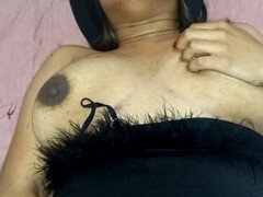 Amateur, Beso negro, Dormitorio, Mamada, Doble penetracion, Tetas naturales, Coño