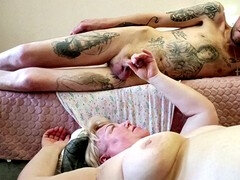 Zona901 takes a mouthful of cum and enjoys the messy finish