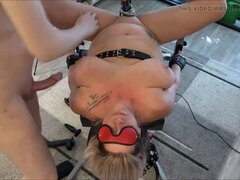 German Slave Girl Rough Fucked on Table - Hardcore BDSM Punishment & Domination