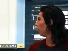 デカパイ, フェラチオ, 茶髪の, 手コキする, Hd, 淫乱熟女, ヌード, 三人