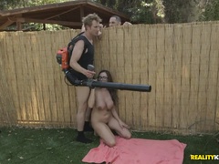 ブロンド, フェラチオ, 茶髪の, イマラチオ, 熟年, 淫乱熟女, 現実, オッパイの