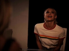 デカパイ, ブロンド, オーガズム, オージー, タトゥー, ティーン, 三人, 濡れ