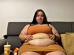 素人, 美女, ぽっちゃり, 茶髪の, ぽちゃ, 衣服着たままセックス, フェティッシュ, 一人