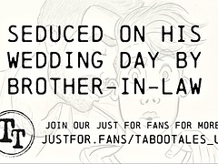 Grosser schwanz, Blasen, Braut, Paar, Erotisch, Handjob, Muskel, Hochzeit