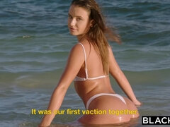 Verga grande, Primera ves, Sexo duro, Tetas naturales, Al aire libre, Tetas
