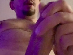 Mature gay, a lot of sperm, gay handjob cum