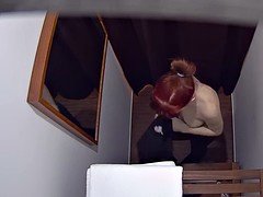 Redhead Girl Makes Love With Masseur
