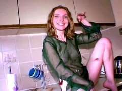 Amateur, Anal, Mamada, Pareja, Corridas, Pelirrojo, Strapon, Juguetes