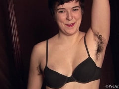 アメリカ人, お尻, 茶髪の, 毛深い, 下着, 乳首, ふっくら乳首, タトゥー