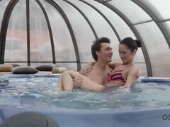 Enthousiasteling, Bruinharig, Tsjechisch, Daddy, Europees, Hd, Rijpe lesbienne, Tiener