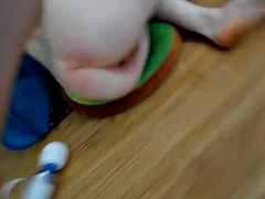素人, オナニー, 赤毛, 一人