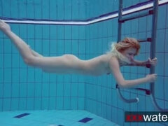 Leie, Blondine, Hd, Nackt, Nudist, Zierlich, Titten, Unter wasser