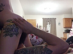 Big cock, Brunette, Creampie, Pussy, Tight