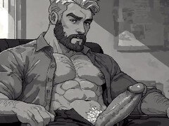 Culo, Gordita, Hablar sucio, Gay, Peludo, Desnudo, Seducido, Chupando
