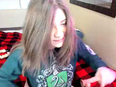 Sucer une bite, Masturbation, Petite femme, Solo, Jarretelles, Jouets