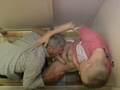 Stellung 69, Bad, Schwul, Toilette