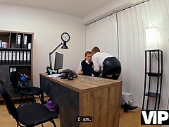Beauté, Attrapée, Tromperie, Hd, Seins naturels, Bureau, Réalité, Rasée