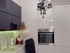 Blonde StepMom Misses Jenny Teaches Me A Lesson In Bed - Big Tits MILF Fuck