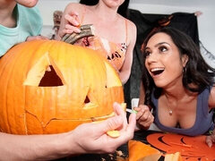 最高, フェラチオ, 茶髪の, チン, バック, 手コキする, ティーン, オッパイの