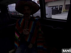 Becky Bandini's Cinco de Mayo Bus Adventure with Big Tits & Handjob