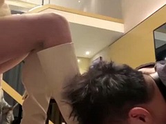 素人, アジア人, 足, フェムドム, フェティッシュ