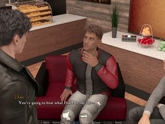 PC gaming fun with big boobs in 3D CG