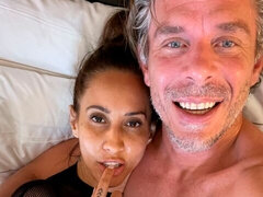 デカチン, デカパイ, 茶髪の, バック, 淫乱熟女, ハメ撮り, ガリガリ, ティーン