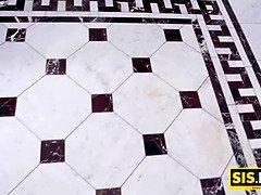 18 ans, Sucer une bite, Brunette brune, Hard, Hd, Seins naturels, Pigtail, Pute