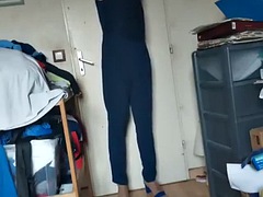 素人, 緊縛, ボンデージ, 女装男装, ゲイ, ヒール, 下着, 穴開きパンティ
