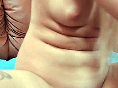 美女, 大学生, オナニー, ティーン, おもちゃ, のぞき