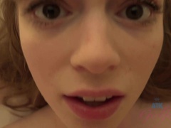 Leie, Bad, Blondine, Puppe, Freundin, Pov, Muschi, Titten