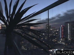 BLACKEDRAW Tight And Tiny Coco Bends Like A Pretzel For BBC